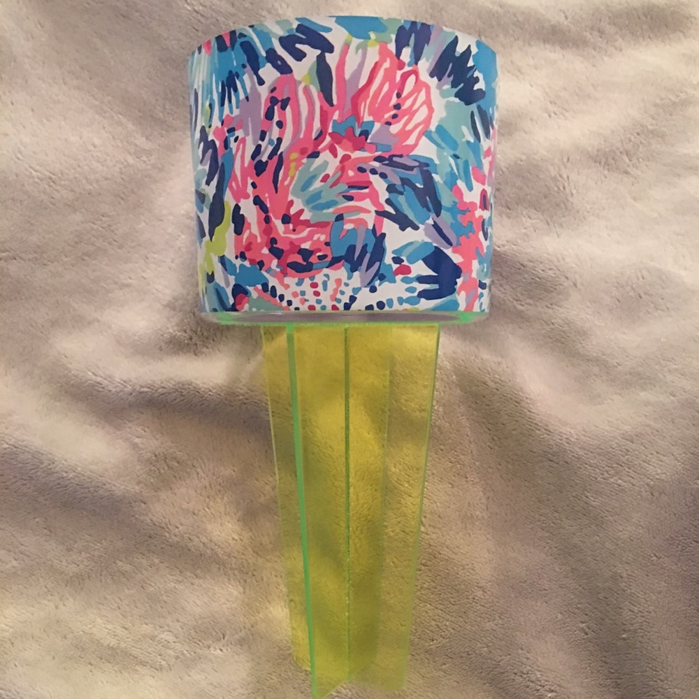 Lilly Pulitzer beach cup holder